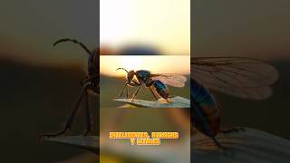 ¡ESCUCHA SUS TAMBORES! 🐝🥁 La Avispa Guerrera: Terror en la Selva #MundoGarra #viral #shorts