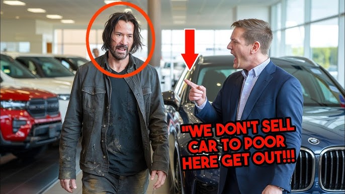 Car Salesman Insults Keanu Reeves, Not Knowing He Owns The Dealership - YouTube