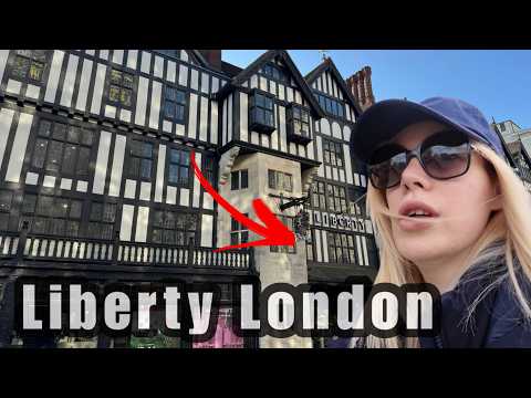 Inside London’s Most Unique Store 🇬🇧 (Liberty London Tour) #London #LibertyLondon #LondonShopping