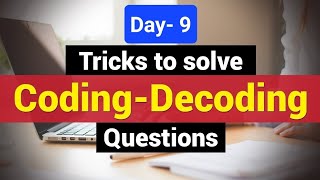 Coding-Decoding Reasoning Series: Sharpen Your Mind, Ace Every Test! Day-9 @Unfiltereddailyvlog