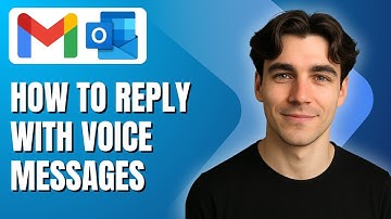 How to Reply to Emails with Voice Messages in Gmail or Outlook 365 (Tutorial 2025)