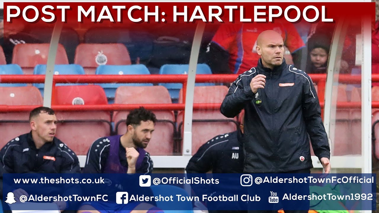 Danny Searle Post-Match: Hartlepool United (H) video editing software free