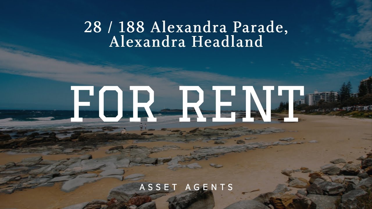 FOR RENT Alexander Headland 28 /188 Alexander Pde YouTube