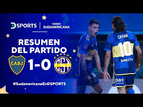 Boca vs Trinidense (1-0): resumen y gol del partido por Copa Sudamericana 