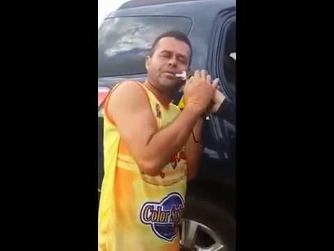 Drunk guy sings into the breathalyzer instead of blowing! lol