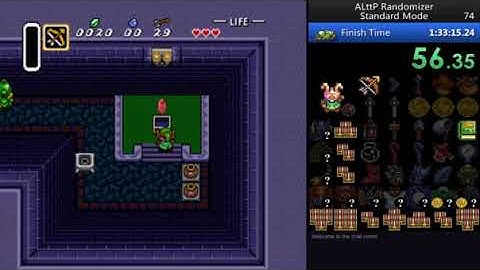 ALttP Randomizer - Standard Race on SRL