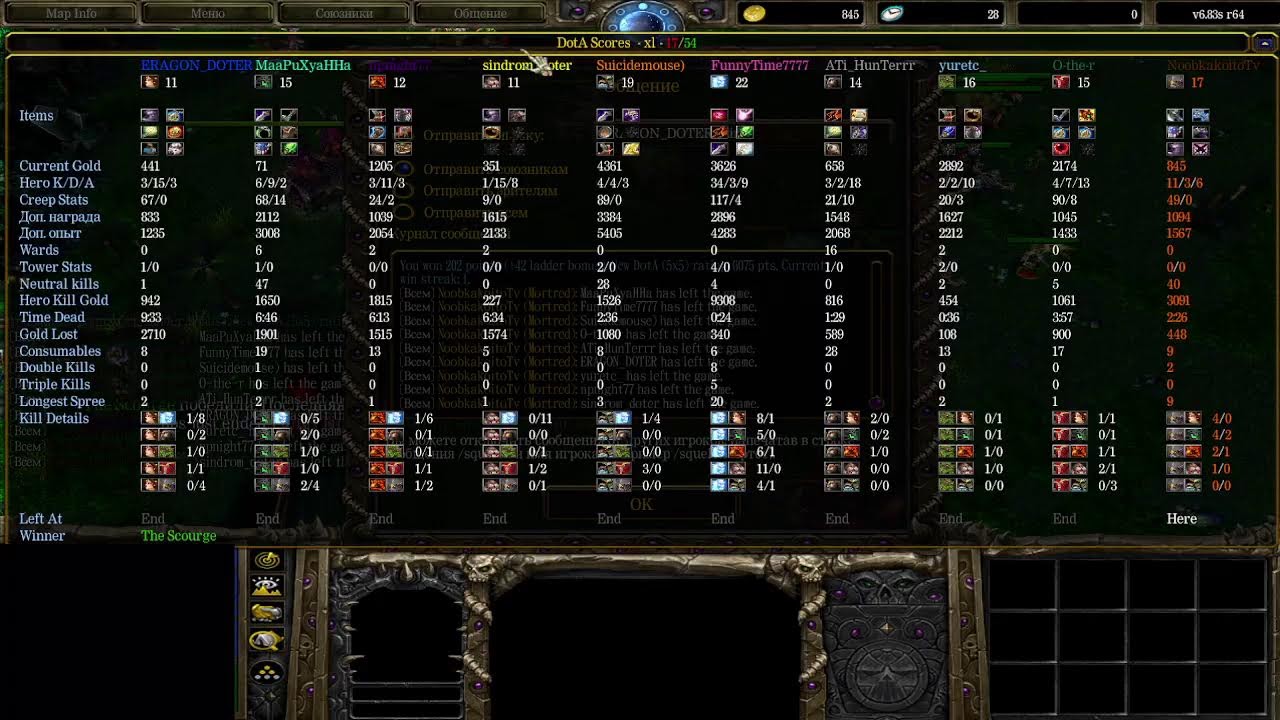 Играю в доту с подписчиками) Dota 6.83 iCCup.com