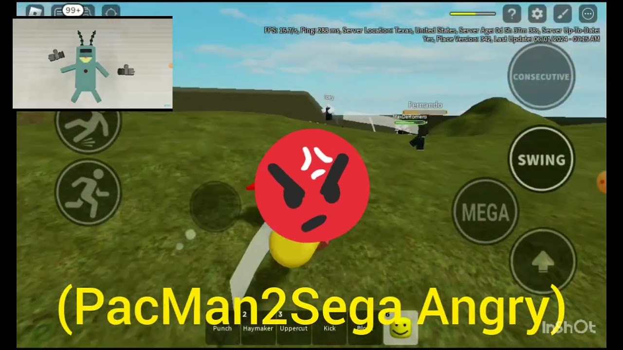 PacMan2Sega Gets Angry Defeat People One But Sound Effects