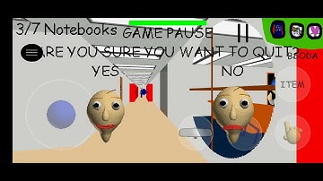 Baldi plush edition mod menu android port (Baldi basics mod)