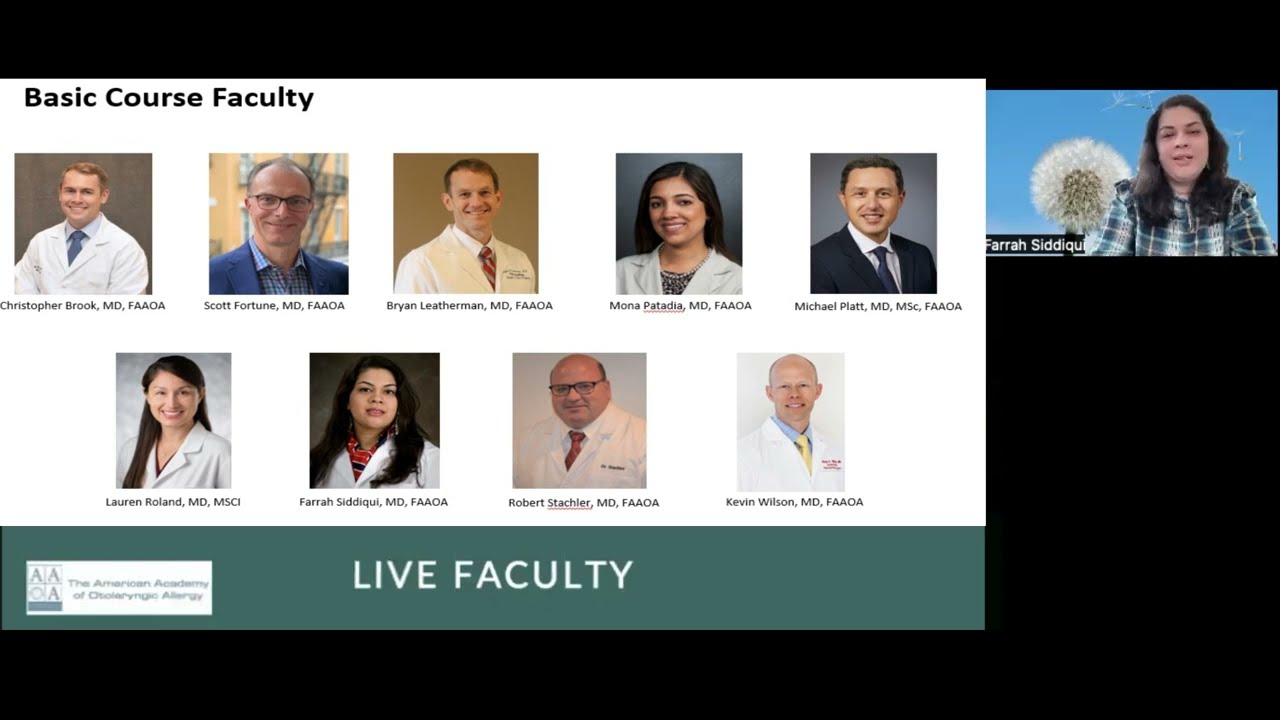 Farrah Siddiqui MD, FAAOA, Course Co-Director - Why Attend The 2023 AAOA Basic Course