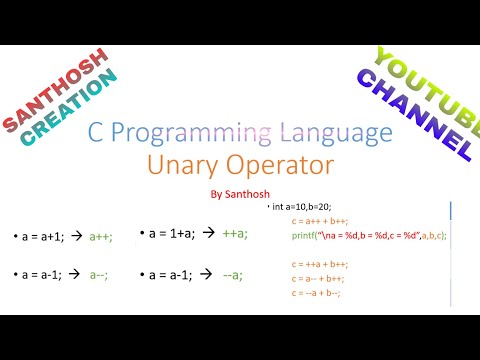 #13 | Unary operator in c | Interview related questions