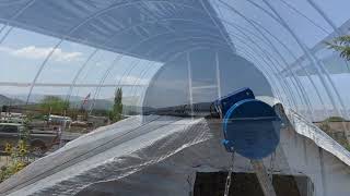 Light Dep Solutions automated blackout greenhouses *external frame*