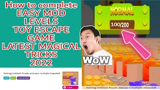 How to complete Fast Normal mod toy Escape game latest tricks 2022 screenshot 1