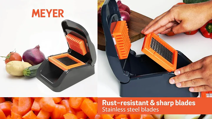 Meyer 2-in-1 Dicer: The Ultimate Vegetable Cutter & Slicer! Tested it!