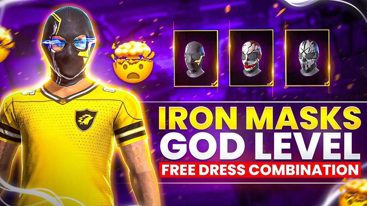 IRON MASKS ULTRA PRO DRESS COMBINATION ✅ || NO TOP UP & PAID DRESS COMBINATION 💎 || MAD HYPER GAMING
