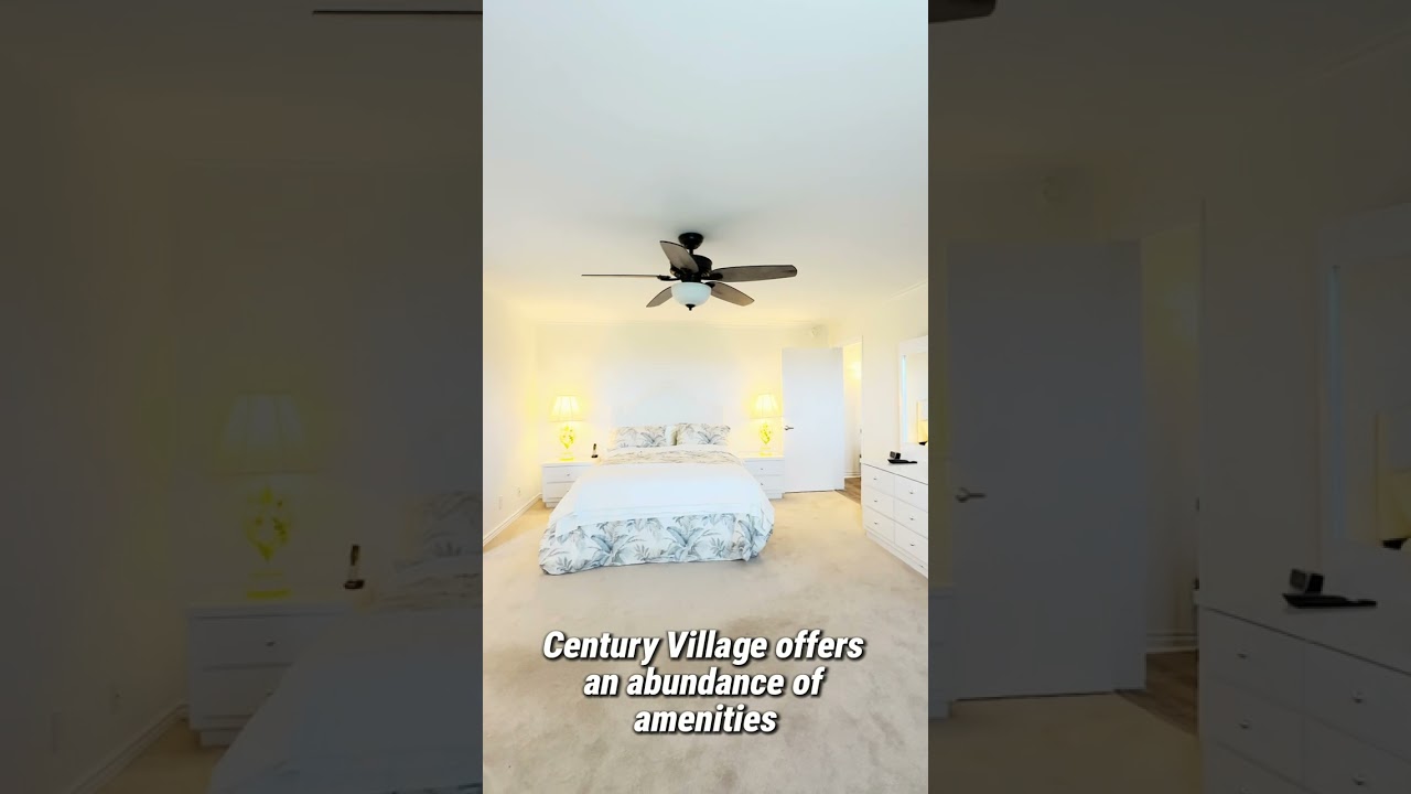 Luxurious Condo Living at Century Village Boca Raton - Rare Executive Model with Stunning Lake Views