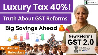 GST Reforms 2025 | New GST Slabs | Current Affairs | Crazy GkTrick | By Akshay Shrivastava