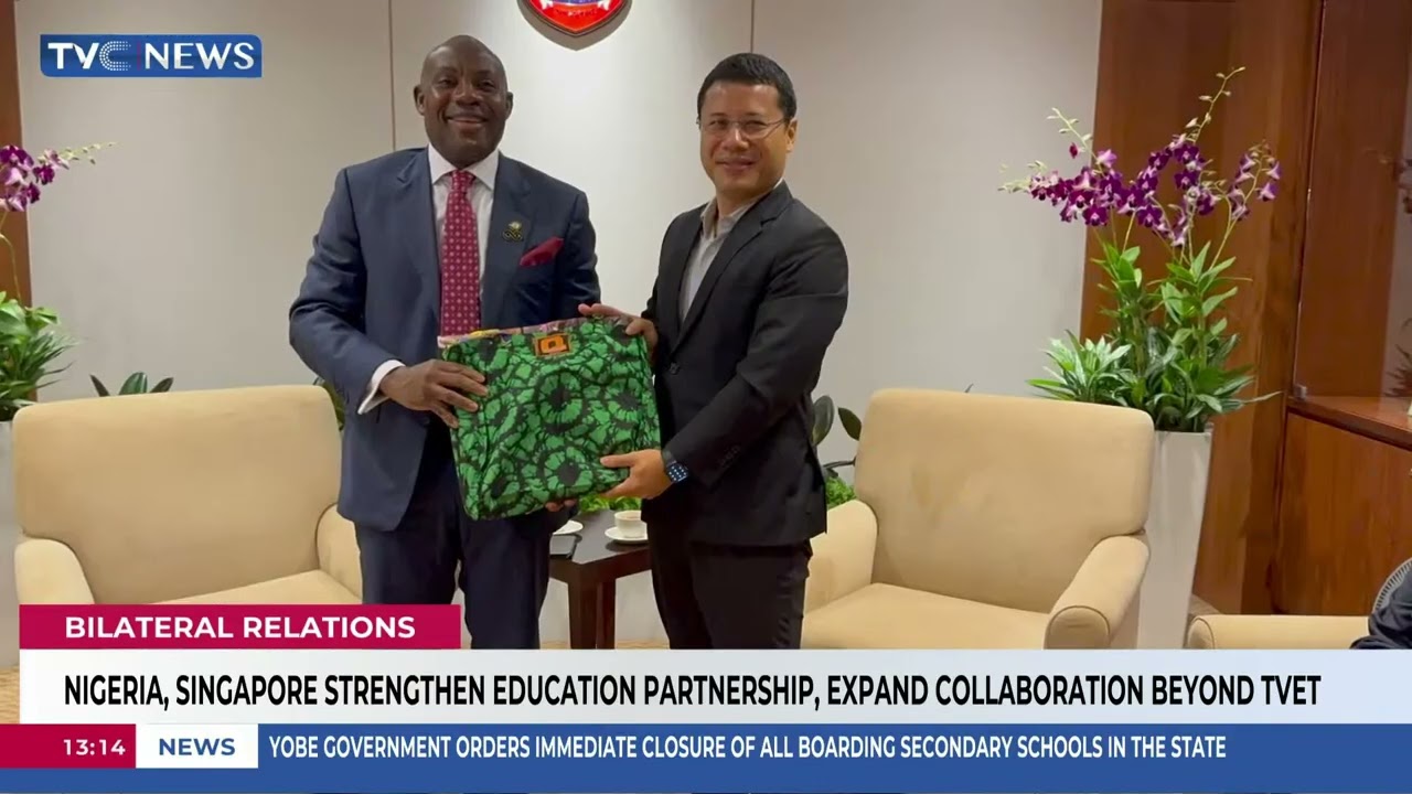 Nigeria, Singapore Strengthen Education Partnership, Expand Collaboration Beyond TVET