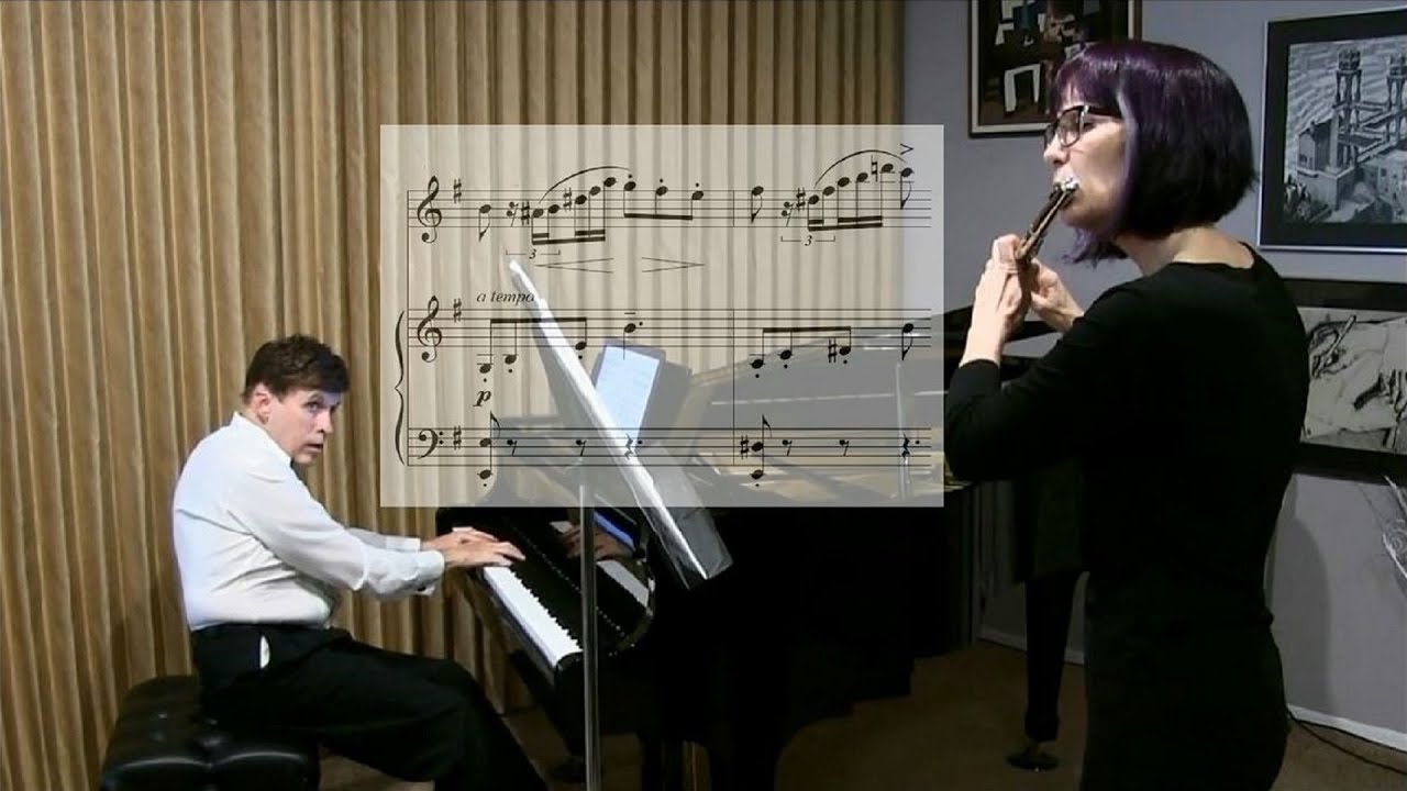 Variations for Flute and Piano (with score) by Robert Cunningham