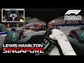 Mercedes AMG F1 W09 by Lewis Hamilton | Cockpit View 2018 Singapore Grand Prix | Logitech G29