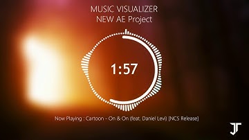 Music Visualizer After Effects Project - Cartoon-On & On [NCS Release]