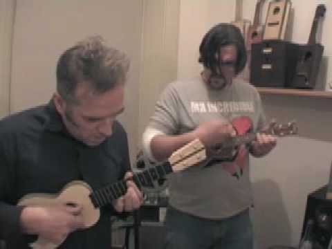 UKULELE - THE MODEL - Gus and Fin play something German to try out Gus's great new Bruko.