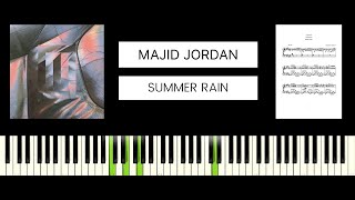 Download Lagu Majid Jordan - Summer Rain (BEST PIANO TUTORIAL \u0026 COVER) MP3