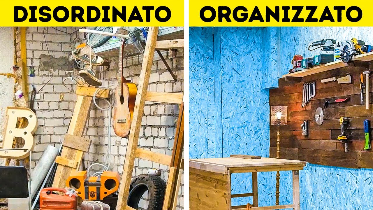 ORGANIZZA la tua casa VELOCEMENTE con questi incredibili trucchi!