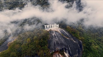 Vẻ đẹp ngỡ ngàng trên cánh đồng Tà Pạ, huyện Tri Tôn, tỉnh An Giang