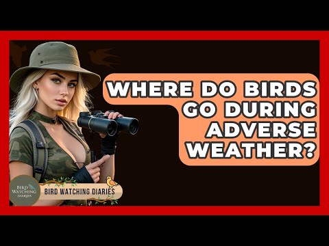 Where Do Birds Go During Adverse Weather Bird Watching Diaries