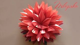 видео Цветы в технике оригами. Японский журнал
