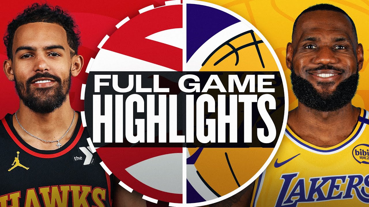 WATCH: HAWKS at LAKERS | FULL GAME HIGHLIGHTS | January 3, 2025