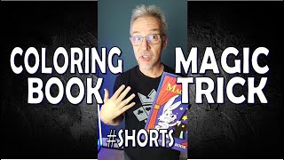 The Magic Trick Coloring Book 🤣 #shorts