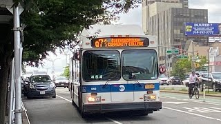 2012 C40LF #532 Q74 Limited full ride to Queensborough Community College