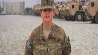 1st Lt. Jennifer Schmidt holiday greeting