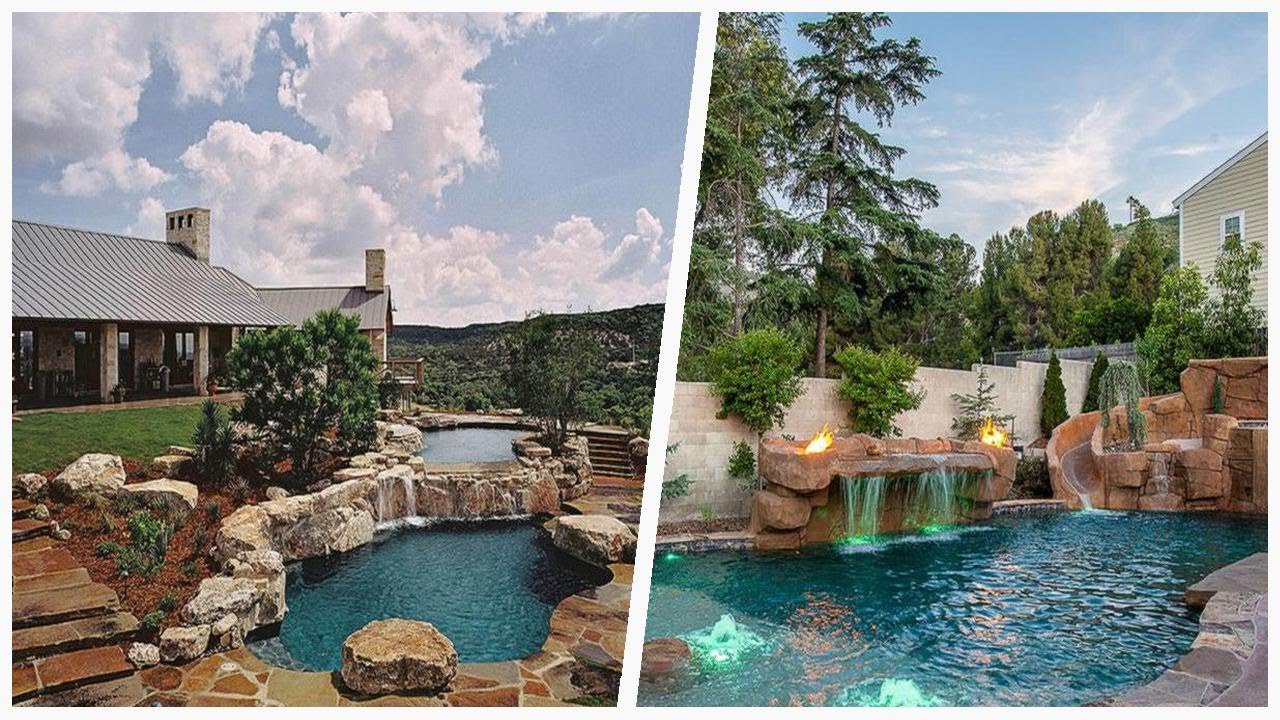 75 Huge Rustic Pool Design Ideas You'll Love 😊 - YouTube