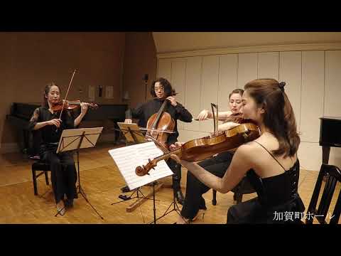 ベートーヴェン「弦楽四重奏曲第10番変ホ長調 Op.74 ハープ」カルテット・アマービレ