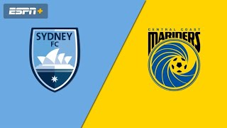 Sydney FC vs Central Coast Mariners live football | Australia A league 2024