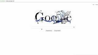 Google Doodle zum 217. Geburtstag von Annette von Droste-Hülshoff (10.01.2014)