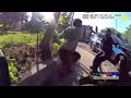 Unstable Man Holding a Baseball Bat Takes a Swing at Officers, Police Bodycam Video Confrontation