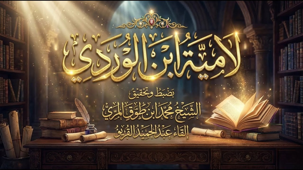 لامية ابن الوردي | عبد الحميد القريو