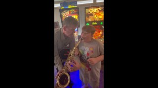 We Redeemed 63,000 Tickets 😮 for a real Alto Saxophone 🎵 at Round1
We had over 180,000 tickets on our card at Round1 and wanted to get an epic prize... thats when we noticed the Oxford alto saxophone 🎷on the top shelf. We redeemed 63,000 (!!) tickets and Parker proudly walked out of the arcade with this unusual epic prize! Watch all the way to the end to see Parker play his first note! 🎵 #visionimpaired #autism #neurodiversity #round1 #arcade #saxophone We Redeemed 63,000 Tickets 😮 for a real Alto Saxophone 🎵 at Round1