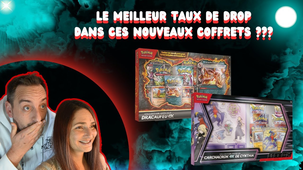 🔥 OUVERTURE NOUVEAUX COFFRETS DRACAUFEU ex & CARCHACROK DE CYNTHIA ! 🔥