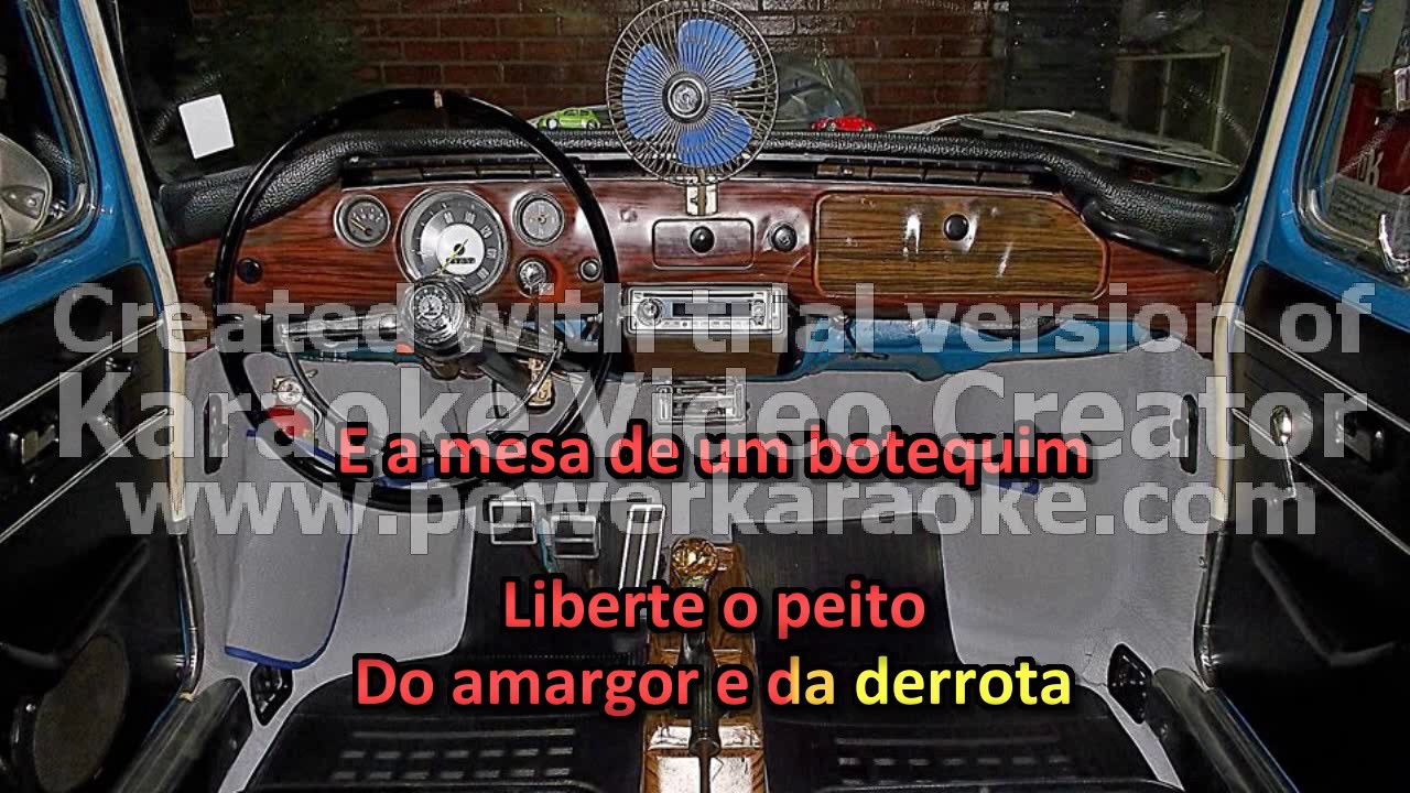 karaoke johnny NELSON GONÇALVES KARAOKE, VIDEOKE CHORE COMIGO