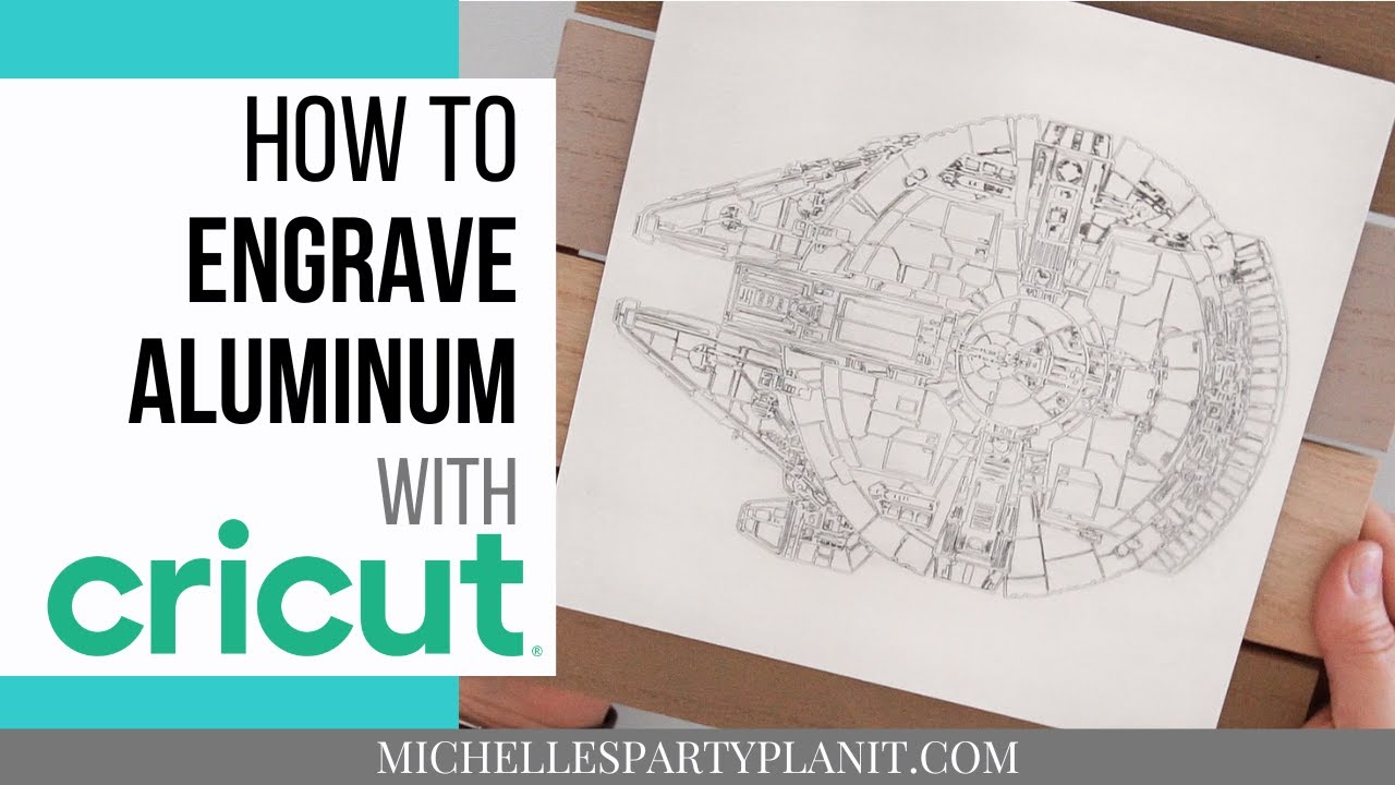 How to ENGRAVE aluminum with CRICUT YouTube