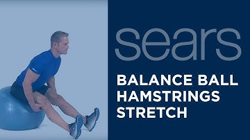 Exercise Tips:  Balance Ball Hamstrings Stretch