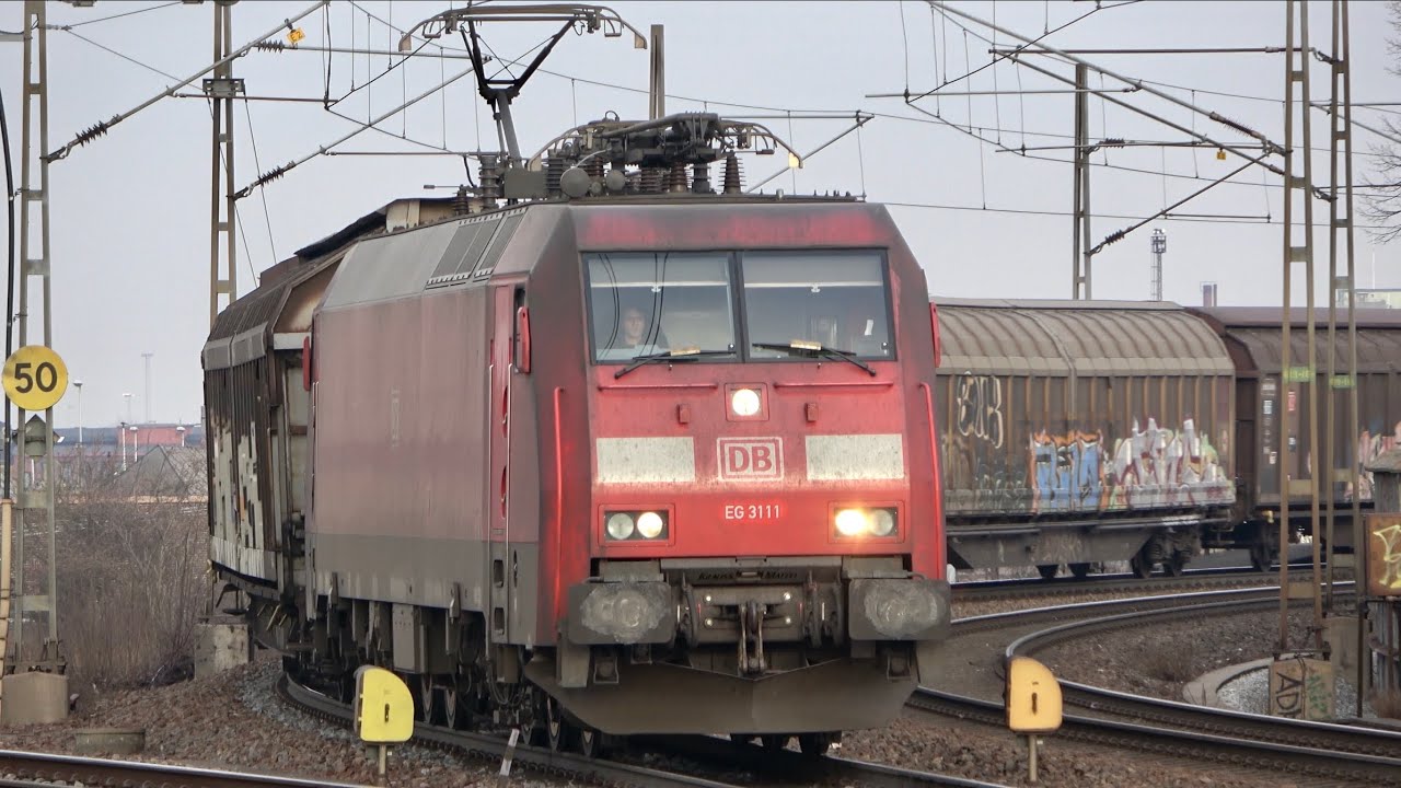 Godståg / Freight trains - Malmö Östervärn, Sweden