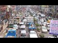 Traffic Jam at Dhaka in Bangladesh