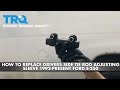 How To Replace Front Drivers Side Tie Rod Adjusting Sleeve 1992 - Present Ford E-250
