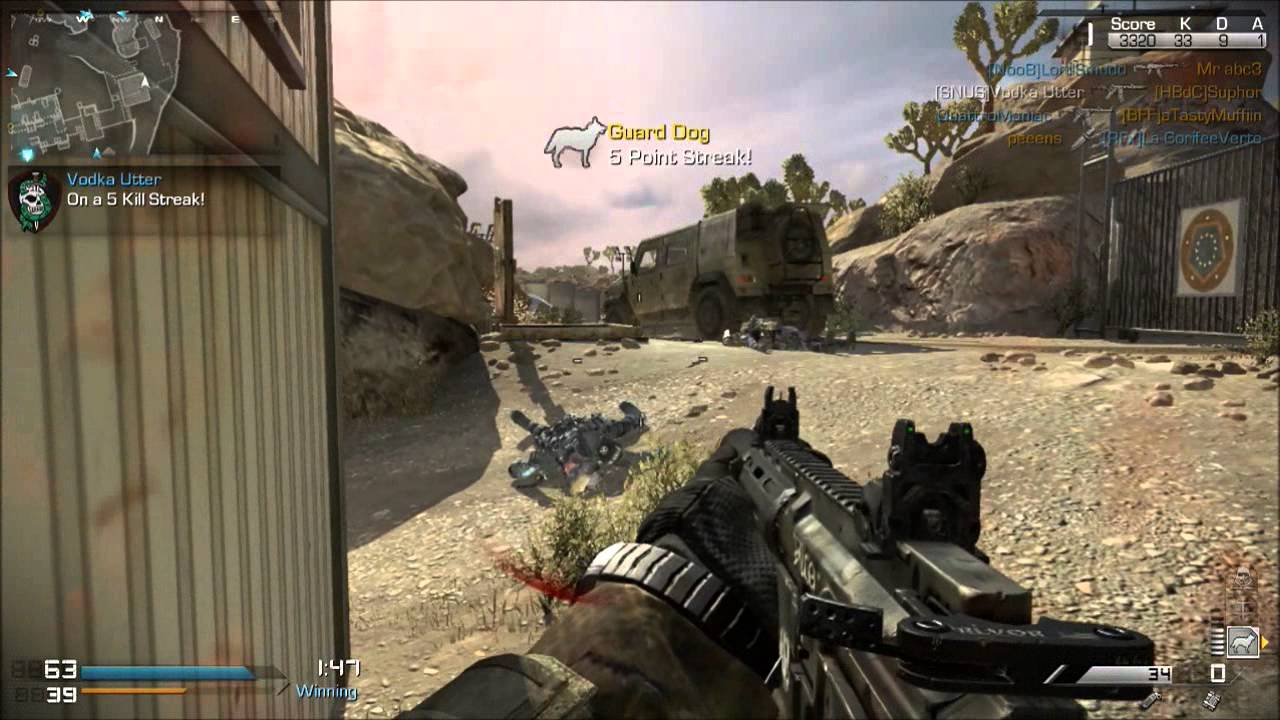 Cod Ghosts grym klass och Maniac  ( cod ghosts på svenska)